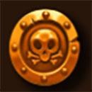Micropirates and the Kraken of the Caribbean Symbol Orange